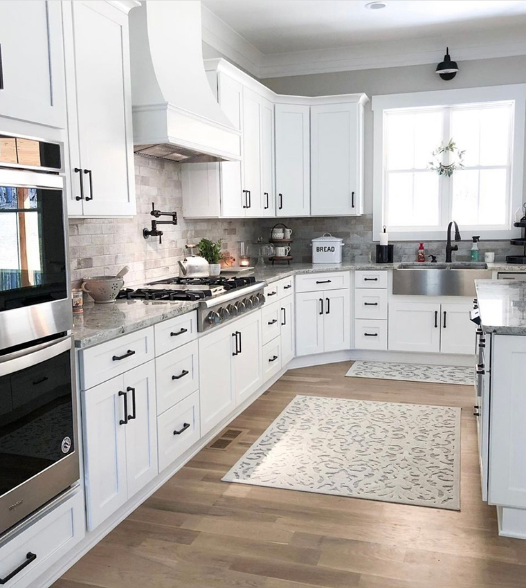 Kitchen floor hardwood flooring